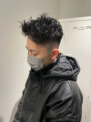 ショート メンズ アンルポン所属・unlepont 江坂[髪質改善]🪽のヘアスタイル