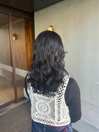 セミロング バレイヤージュモデル 小林匠❤️‍🔥のヘアスタイル