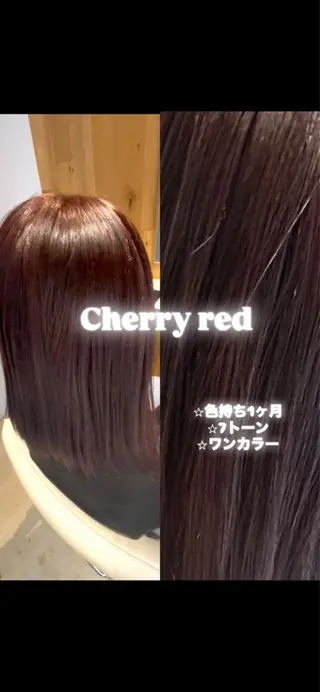 ミディアム 透明感カラー /ブリーチ/髪質改善のヘアスタイル