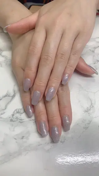 ネイル はな💎ネイル ワンホン、長さ出しのネイルデザイン