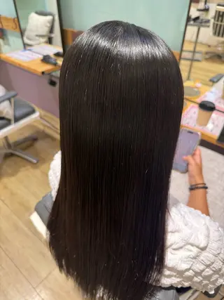 ロング 🐻艶髪ヘア/韓国風 /隈河🐻のヘアスタイル