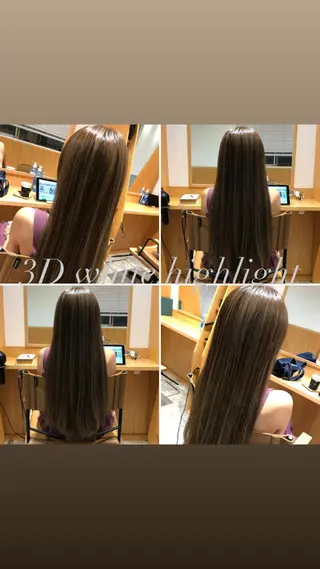 ロング カラー 《髪質改善✖️オリー ブ🧸》小嶋拓也のヘアスタイル