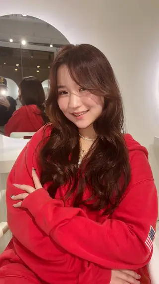 ロング カラー 渋谷 / 暖色カラー ♡ HARUのヘアスタイル