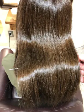 セミロング カラー 美容室tuuli 大名店所属・tuuli トゥーリのヘアスタイル