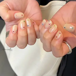 ネイル miele【ミエレ】 シンプル一癖のネイルデザイン