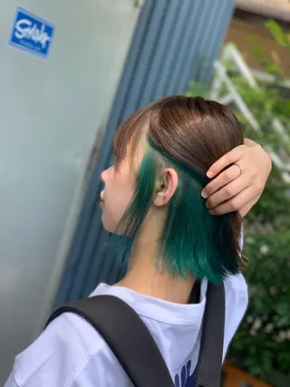 ショート カラー Tina所属・「Tina」一木 智之のヘアスタイル