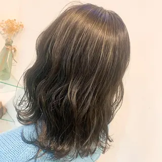 カラー 極艶透明感カラー🐰 髪質改善/出雲つぐみのヘアスタイル