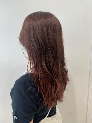 カラー 中村 未夢のヘアスタイル