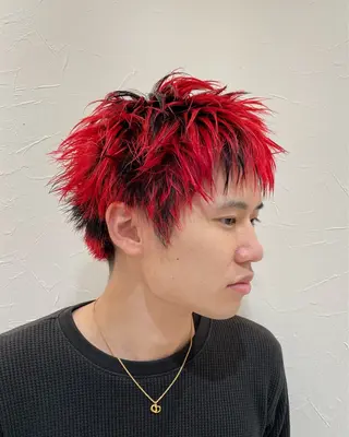 ショート カラー こだわりハイトーン/ ケアブリーチ/岸のヘアスタイル