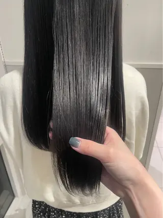 ロング 平川 楓のヘアスタイル