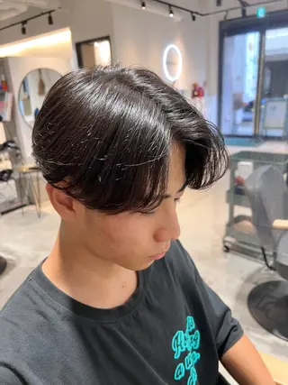 ミディアム パーマ メンズ メンズカットパーマ ✂️ JOYAのヘアスタイル