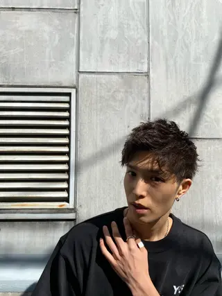 ショート パーマ メンズ go today表参道flos所属・メンズ特化🔥 倉兼翔のヘアスタイル