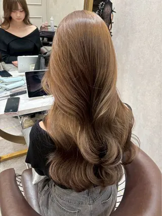 ロング カラー 🍒ブリーチなしカラ ー／Sakura🍒のヘアスタイル