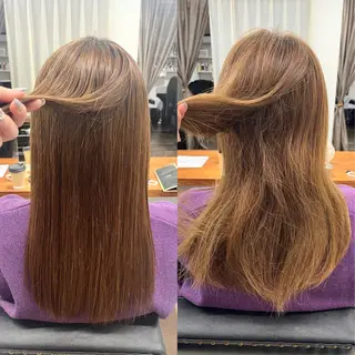 ロング 三宅 美帆のヘアスタイル