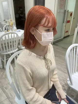 ミディアム miyu /大阪美容室のヘアスタイル