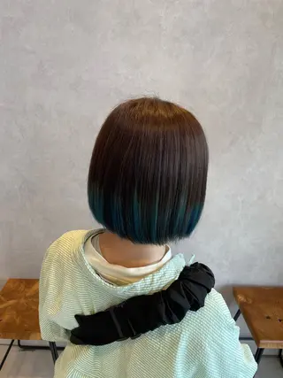 カラー Plus2nd所属・伊藤 未夢のヘアスタイル