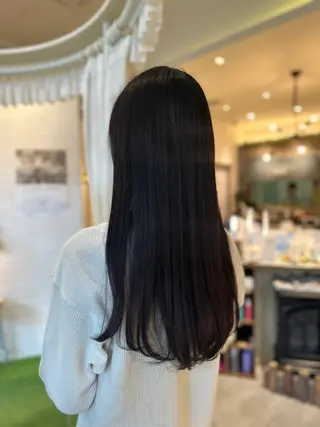 ロング 韓国風レイヤーカット 🇰🇷❕モカのヘアスタイル