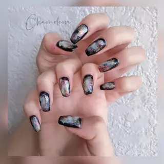 ネイル 《カメレオン》 西田美輝のヘアスタイル