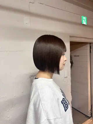 ショート カラー 🩵似合わせカット SEIRA🩵のヘアスタイル