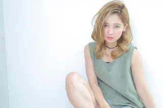 ミディアム 指名支持率NO.1 スタイリストのヘアスタイル