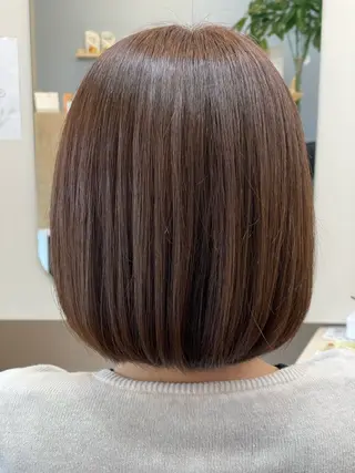 ミディアム カラー アグレアーブル　緑丘店所属・小島 愛のヘアスタイル