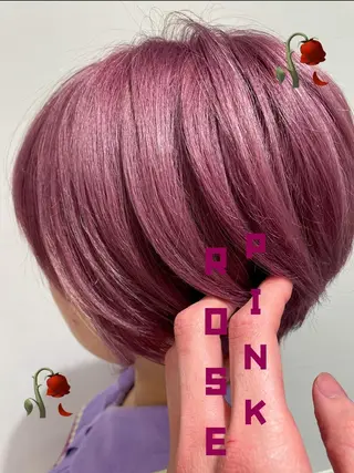 ショート カラー mahalo hair design所属・ハイトーン特化 川井優汰のヘアスタイル