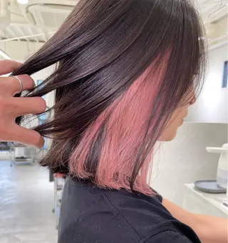 カラー okumura /ブリーチ/髪質改善のヘアスタイル