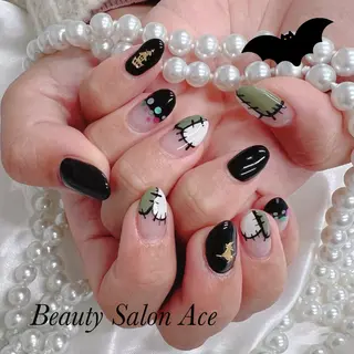 ネイル Beauty Salon Ace（ネイルサロン　エース）所属・池袋フィルイン Ace♡長さだしのネイルデザイン