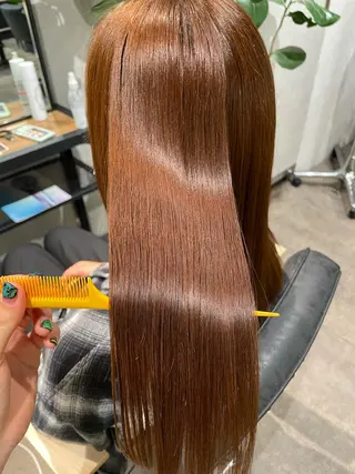 ロング カラー ナチュラル透明感🌱 小山美樹子のヘアスタイル