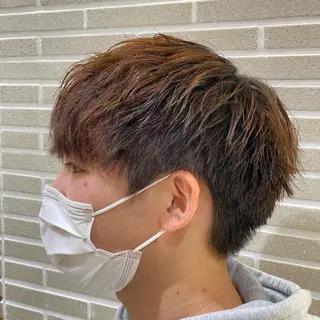 パーマ メンズ 赤本悠斗波巻きパーマ メンズパーマのヘアスタイル