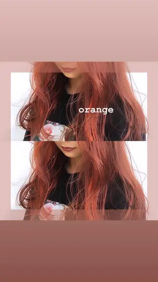 ロング カラー ヘアアレンジ 🌻Insta指名 NO.1🌻Shoのヘアスタイル