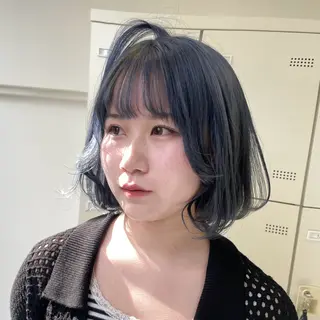 ミディアム MOE 福岡韓国ヘア✧︎のヘアスタイル