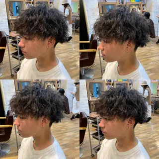 パーマ メンズ little吉祥寺店所属・［メンズ特化］神谷 清のヘアスタイル