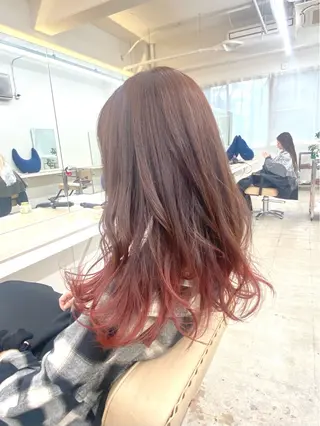 セミロング カラー BOB🌟ハイトーン /ブリーチ/TAKUのヘアスタイル