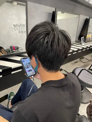 メンズ Cielro【 シェイロ 】所属・Cielro/ダブル カラー/西田咲希のヘアスタイル