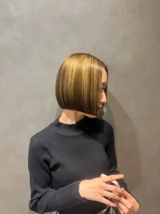 ショート カラー mahiro/ レディースショートのヘアスタイル