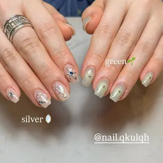 ネイル 0203ムニムサン 💙Harukaのネイルデザイン