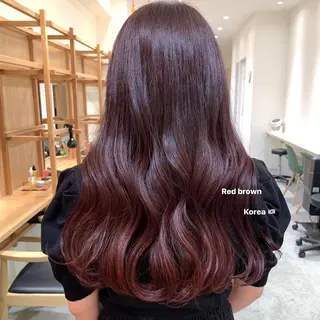 ロング カラー Apero【アペロ】所属・パーマ/暖色/ボブ イワタテ🇰🇷のヘアスタイル