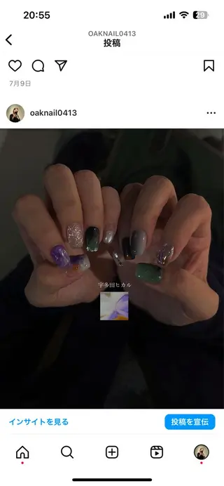 ネイル oak nail所属・óæk nailのネイルデザイン