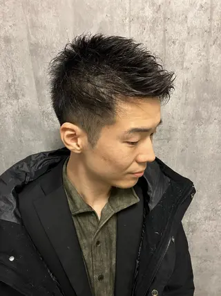 ショート メンズ BroTokyo Barbershop 有楽町店所属・SAKI SAKIのヘアスタイル