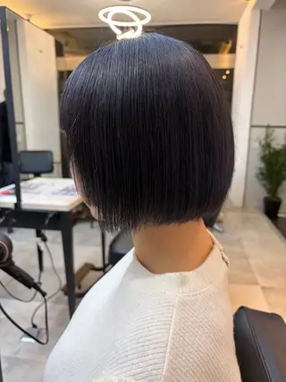 ショート カラー 🥀韓国ヘア🥀 宮津真菜のヘアスタイル