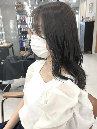 ミディアム カラー ヘアアレンジ メンズ似合わせ🪞 副店長 kotoriのヘアスタイル