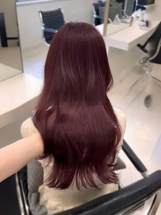 セミロング カラー i.+omotesando所属・🪞レイヤー/暖色カ ラー🧸mai🎀のヘアスタイル