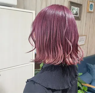 ミディアム soyon心斎橋所属・♡透明感/艶カラー/ M a I ♡のヘアスタイル