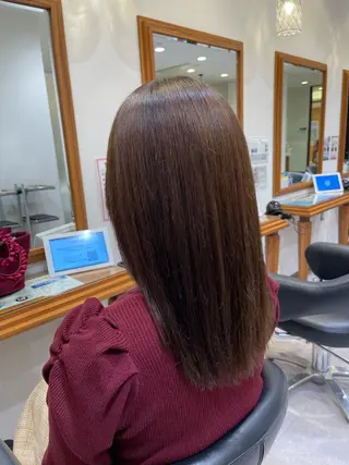 セミロング カラー ✂︎髪質改善・ Yuitoのヘアスタイル