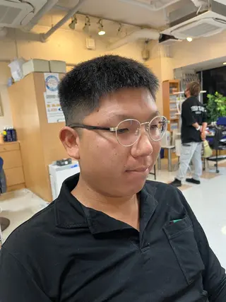 ショート メンズ COIFFURE DOUX(コアフィールドゥ)所属・✂︎men's hair✂︎立石亮のヘアスタイル