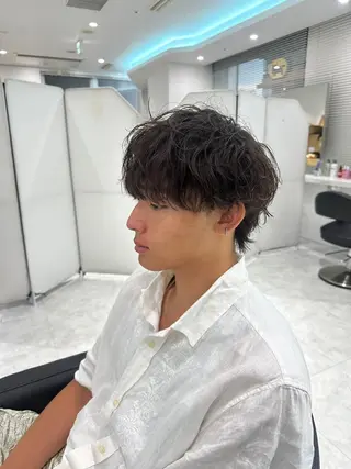 パーマ メンズ 🐺メンズパーマ 特化　あさひ🐺のヘアスタイル