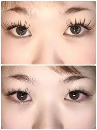 マツエク・マツパ eyelist Asamiのマツエク・マツパデザイン