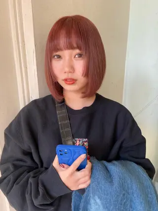 ミディアム 小玉 杏華のヘアスタイル
