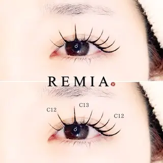 マツエク・マツパ REMIA 横須賀中央所属・REMIA横須賀中央 翁川なぎさのマツエク・マツパデザイン